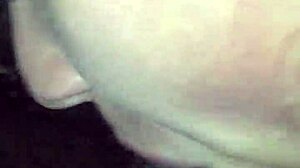 Gettin sloppy head from white girl!