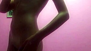 Young student on webcam caresses pussy with toys 😍