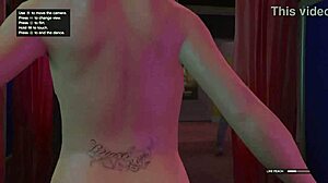 Franklin rips clothes in strip club pov 😏💃