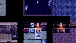 I watch tanned Natsuki in hentai, men jerkin' off