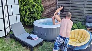Gratis Jadilica Backstage-Bts Outdoor Solo Show Anal Masturbation!