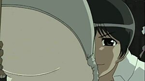 Is this bound hentai slut getting railed?