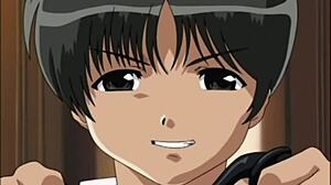 Is this bound hentai slut getting railed?