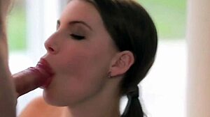 Passionate Blowjob in Sensual Light Setting