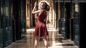 Lana lang's dirty talk jerk-off contest