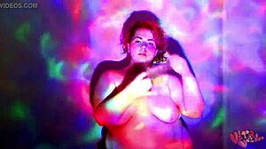 bbw goddess worship dance and oil her plump naked body