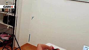 Harleen Van Hynten and Adrienne Kiss in Naughty Lesbian Cam Action