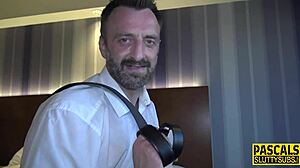 Fetish Submissive Blonde Jerks Dick in Reality