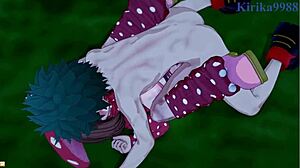 Kinoko Komori And Mei Hatsume And Izuku Midoriya Intense Sex - My Hero Academia Hentai!