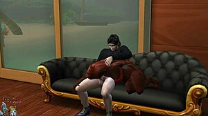 Blonde and Brunette Beach Threesome!