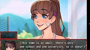 Harem Game Seduces Hot Redhead Girl