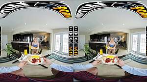 blake blossom shows off her big tits and ass in vr pov