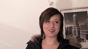 her frist time, shy teen tanja 19 years casting, i fuked her with monster cock and she cum