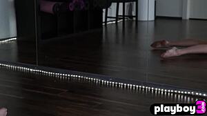 Flexible Teen 18+ Dakota Burd Sizzles in Hot Pole Dance Show!