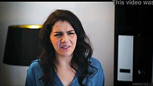 cherry kiss, possessed, dominates valentina nappi with intense scissoring