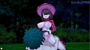 Kinoko Komori And Mei Hatsume And Izuku Midoriya Intense Sex - My Hero Academia Hentai!