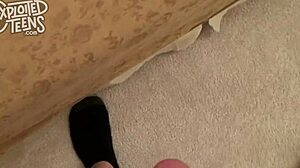 Adorable college girl: 'Is this my debut porn video with a big cock?'