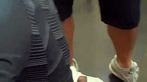 Caught Sucking Married Dick In Public Toilet.