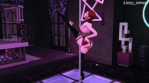 rich guy in night club pays to fuck big tit strippers in threesome