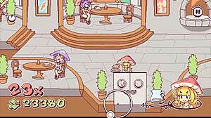 kinky futa waitress puts cum on pizza in hentai