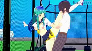 lum from urusei yatsura has intense sex in this 2022 hentai