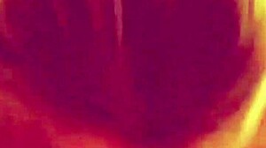 We snuck into the bedroom for her to swallow my cum