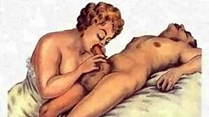 check out these vintage erotic drawings, aren't they hot?