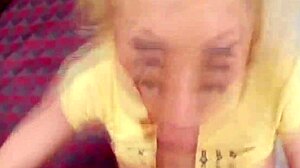 Pounding the blonde in a wild vintage parody scene