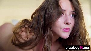 Hey, wanna see this European beauty flaunt her perfect body?