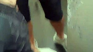 Caught Sucking Married Dick In Public Toilet.