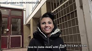 oh my god, hungarian hottie slams huge cock in public pov madness! can't believe this raw action!