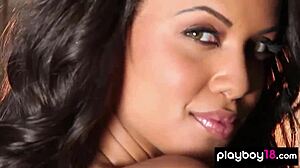 Ebony Babe Boldly Presents Her Biggest Black Tits From Hungary