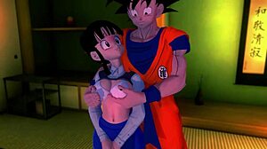 Chichi Intensely Fucks Goku While Gohan Watches Dragon Ball Zex Fantasy