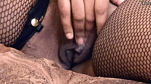 Dee Summers subtly invites porn producer to fuck her pussy in interracial deepthroat scene.