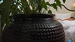 Devouring that beauty's juicy twat, isn't it?