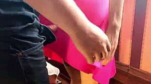 young girl enjoys sensual activities after school classes