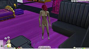 futas shemales having sex and fun in sims 4 with feet involved.