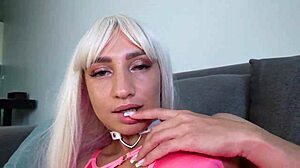 Ken Hard Fucks Barbie Cosplay's Mouth And Pussy Then Cums On Feet