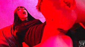 One Two Three: Demon Performs Cunnilingus Until She Comes