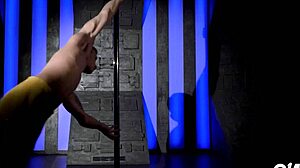 he says, 'watch me strip and dance on the pole, sexy?'