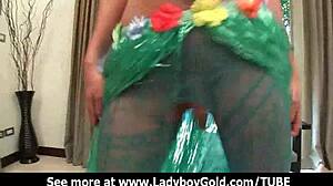 Cindy, Perfect Ladyboy Whore, Dances And Uses Toys In Fantasy Scene