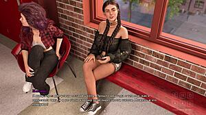 Life in Santa County Part 6: Teacher Seduces with Sexy Nylon Play. Things Heat Up Fast!