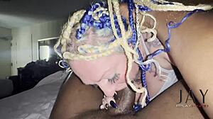 Livieblainn gently wakes up jay playhard in the morning.