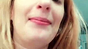 gemma gomory tries chinese balls in her tight holes, oops forgot lube