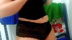 stepdaughter notices stepfather filming, surprises with hot ass shaking, naughty japanese teen