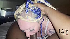 Livieblainn gently wakes up jay playhard in the morning.