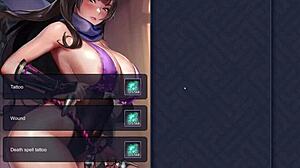 Rebel's Pussy Touched With Kunai Buttplug In Kinky Anime Scene