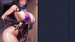 Rebel's Pussy Touched With Kunai Buttplug In Kinky Anime Scene