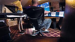 Dayanara Slurps Cock And Cum Of Pro Gamer In Roleplay