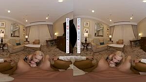 naughty america devon prepares for her play date with big cock and stockings